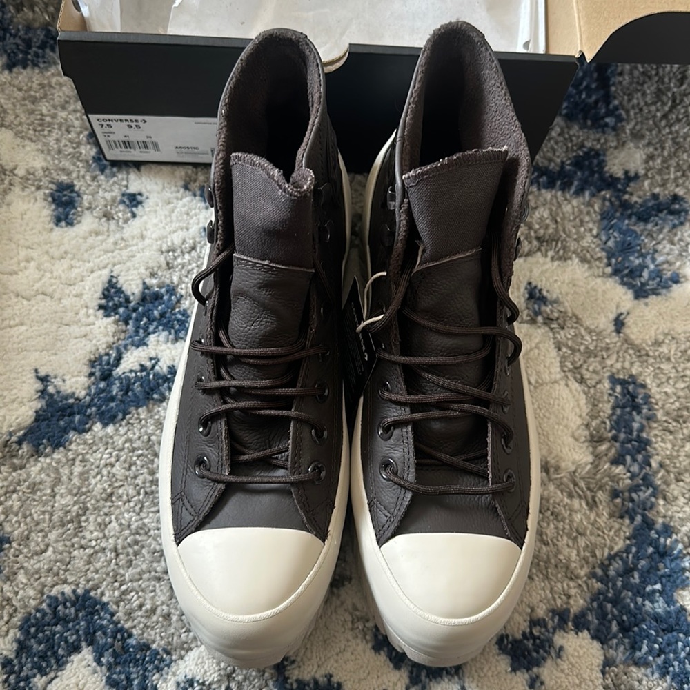 Converse Brown Leather Upper Women’s 9.5